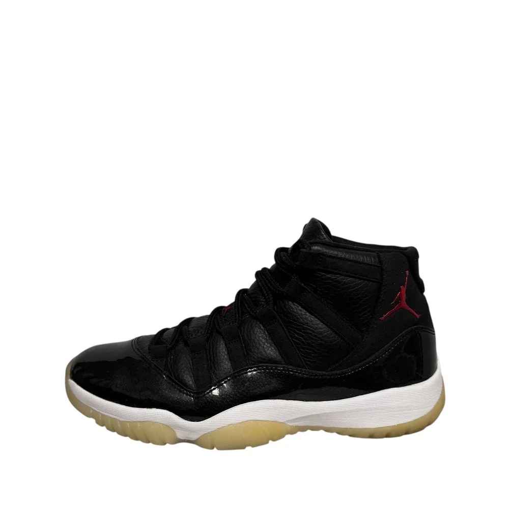 Nike‎ Air Jordan XI Retro 72-10 Black Gym White 378037-002 Mens Basketball Shoes